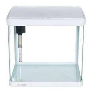 Аквариум Atman XR-320&nbsp;с&nbsp;LED светильником и&nbsp;фильтром, 25&nbsp;л, 32х24&times;32&nbsp;см, белый
