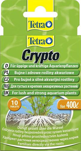 TetraPlant Crypto-Dunger удобрение для корневой системы водных растений, 10 таб.