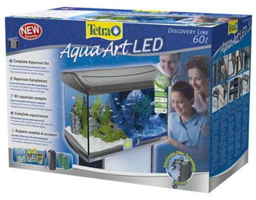 Аквариум Tetra AquaArt LED Tropical 61,5х34х43 см, 60 л