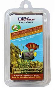 Корм Ocean Nutrition Brown Seaweed бурые морские водоросли с чесноком, с клипсой, 30 г