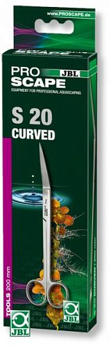 Ножницы JBL ProScape Tool S 20 curved изогнутые для подрезки растений, 20 см