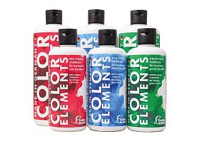 Добавка Fauna Marin Color Elements Green Blue для усиления зеленых цветов кораллов, 500 мл