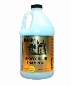 Оттеночный шампунь Jerob Snowy Blue Shampoo концентрированный для кошек и собак белого окраса