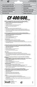 Tetratec CF&nbsp;400/600&nbsp;plus угольные сменные губки для фильтров IN&nbsp;400/600&nbsp;plus, 4&nbsp;шт.