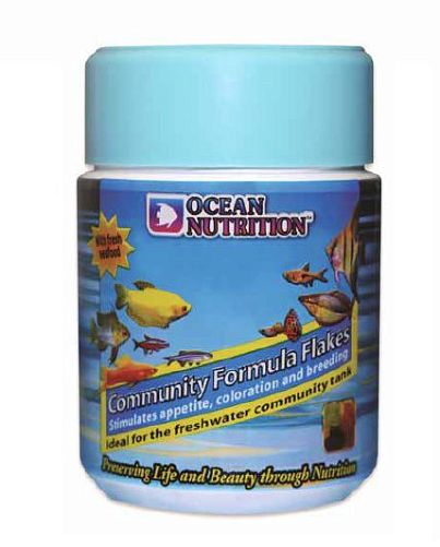 Корм Ocean Nutrition Community Flake для пресноводных рыб, хлопья 34 г