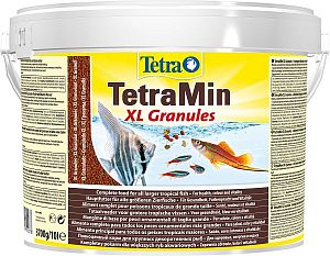 TetraMin XL Granules основной корм для всех видов аквариумных рыб, крупные гранулы 10 л