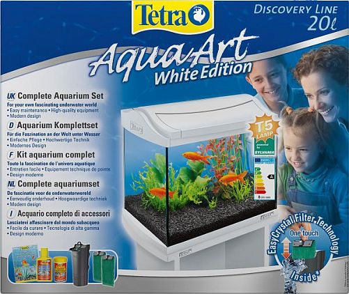 Tetra AquaArt GoldFish аквариумный комплект, белый, 20 л