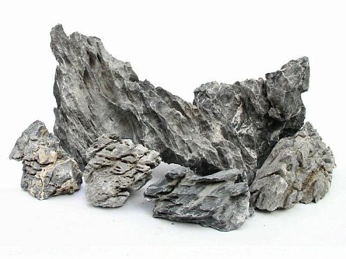 Камень серый Лао 12-15 см, 1000-1700 г, 1 шт.