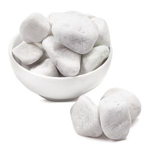 Грунт Laguna галька белая, 2 кг, 20−30 мм