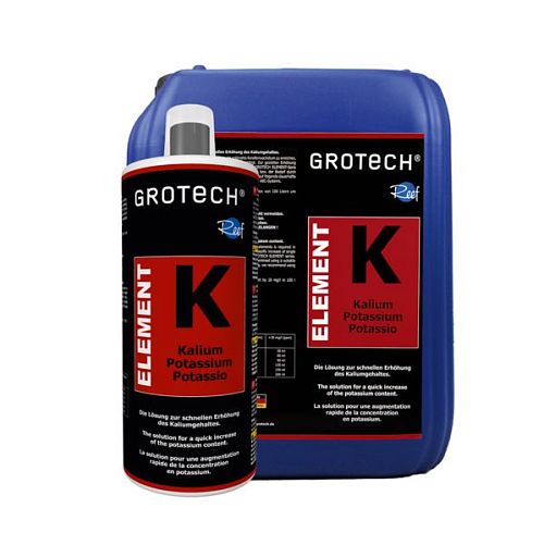 Добавка калия GROTECH Element Kalium для кораллов, 1 л