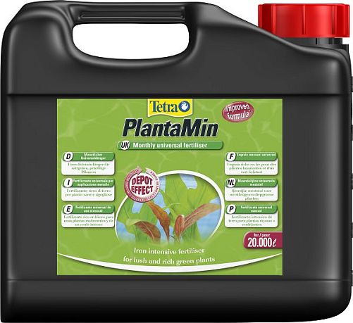 TetraPlant PlantaMin удобрение с железом для обильного роста растений, 5 л