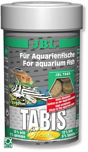 Корм премиум JBL Tabis для пресных и морских рыб, таблетки 100 мл