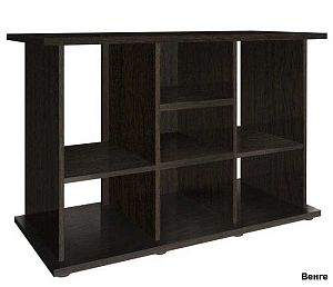 Подставка без дверок Biodesign РИФ 300&nbsp;чёрная шагрень, влагостойкая плита ЛДСП 16/22&nbsp;мм, 116х51&times;74&nbsp;см