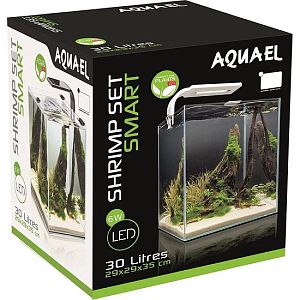 Aquael Shrimp Set SMART 30&nbsp;аквариум белый, 30&nbsp;л