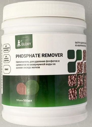 Наполнитель Gloxy Phosphate Remover для удаления фосфатов, 500 мл