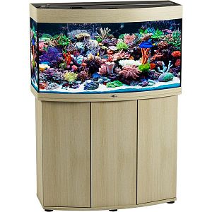 Аквариум ПАНОРАМА 150 белёный дуб, без светильника, 147 л