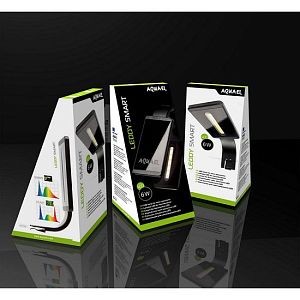 Aquael Leddy Smart LED SUNNY светильник для нано-аквариума, черный, 6500 К, 6 Вт