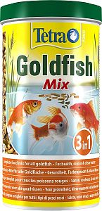 TetraPond Gold Mix корм для золотых рыбок, смесь 1 л