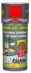 JBL GranaDiscus CLICK основной корм премиум-класса для дискусов, банка с дозатором, гранулы 250 мл