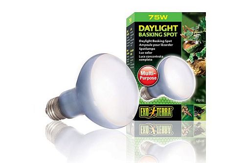 Лампа дневного света Exo Terra Day Light Basking spot для рептилий, 75 Вт