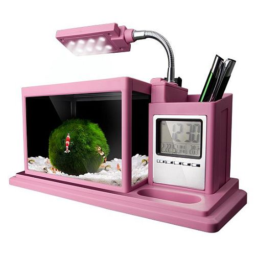 Aquael AQUA ME аквариум-органайзер, розовый, 1 л