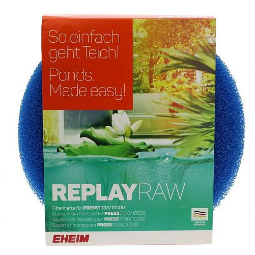 Губка Eheim крупно пористая REPLAYRAW для напорного прудового  фильтра PRESS 7000/10000, 2 шт.