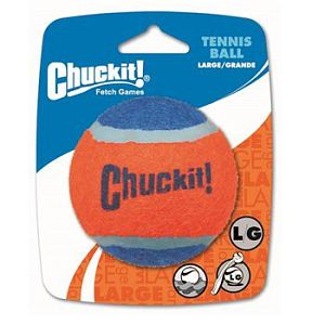 Теннисный мяч CHUCKIT! TENNIS BALL 1-PK LARGE для собак, резина, большой
