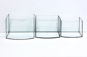 Аквариумы (ёмкости) Biodesign CLASSIC 30R/40R/50R панорамные, комплект 3&nbsp;шт., 27/38/53&nbsp;л