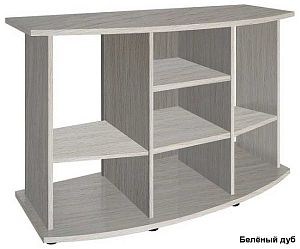 Подставка без дверок Biodesign ПАНОРАМА 350&nbsp;чёрная шагрень, влагостойкая плита ЛДСП 16/22&nbsp;мм, 131х51&times;82&nbsp;см