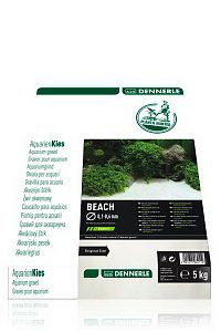 Dennerle Nature Gravel PlantaHunter Beach натуральный песок для аквариума, фракция 0,1−0,6 мм, 5 кг