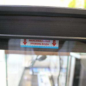Аквариум ПАНОРАМА 300&nbsp;белёный дуб, без светильника, 305&nbsp;л