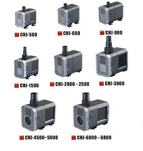 Погружной насос SUNSUN CHJ-4500 с регулятором потока, 65 Вт, 4500 л/ч, подъем воды 3,2 м