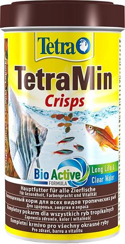 TetraMin Pro Crisps основной корм для всех видов аквариумных рыб, чипсы 500 мл