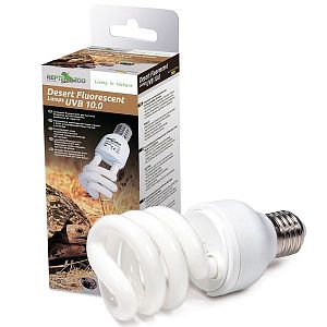Лампа УФ Repti-Zoo «Compact Desert» 10.0, 26 Вт