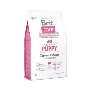 Корм Brit Care Salmon&Potato Puppy для щенков, лосось и картофель
