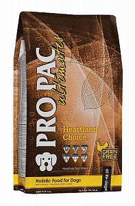 Корм PRO PAC Ultimates Heartland Choice беззерновой для собак, курица, картофель
