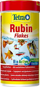 Корм TetraRubin для усиления окраса рыб, хлопья 250&nbsp;мл