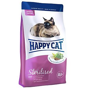 Корм HAPPY CAT Adult Sterilised для кастрированных котов и стерилизованных кошек