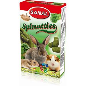SK7710 SANAL Spinatties Конфеты со шпинатом для грызунов, палочки 45 г