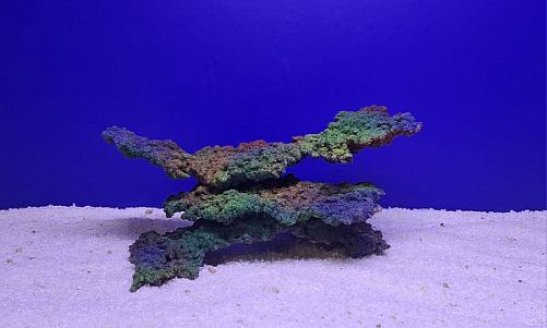 Камень Рифовый Цветной, 28х16.5х14.5см, 1123 г