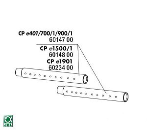 JBL Флейта для фильтра CristalProfi е1901, из двух частей, арт. 6 023 400