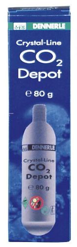 СО2-баллоны для СО2-Nano-Set Dennerle Crystal-Line, 80 г, 3 шт