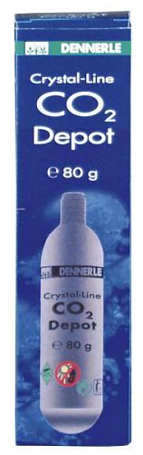 СО2-баллоны для СО2-Nano-Set Dennerle Crystal-Line, 80 г, 3 шт