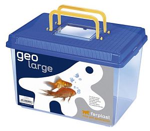 Пластиковая переноска-террариум Ferplast GEO для рыб и грызунов, с крышкой