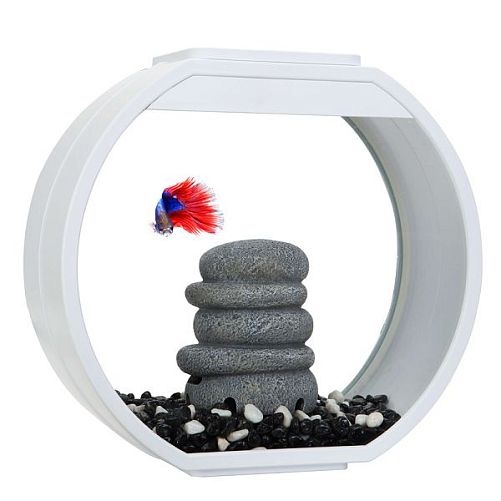 Аквариум AA-Aquariums "Deco O Mini UPG", 10 л, белый, 334х142х310 мм