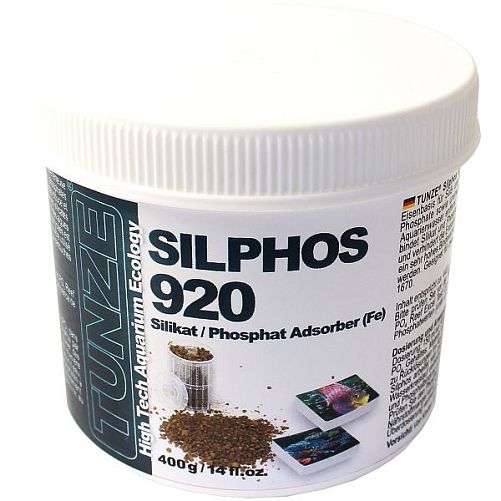 Наполнитель Tunze Silphos на основе железа для устранения фосфатов и силикатов, 400 г