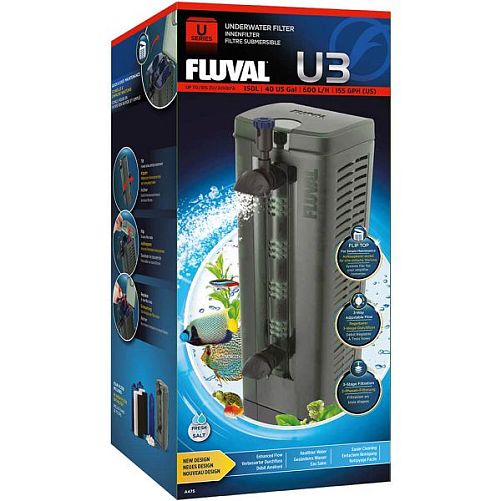 Фильтр внутренний FLUVAL U3 до 150 л, 700 л/ч