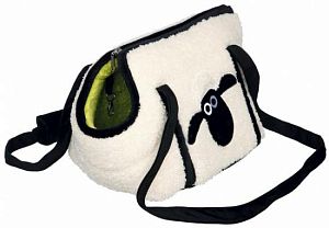 Переноска TRIXIE «Shaun the sheep», 26х26×40 см, кремовый, зеленый