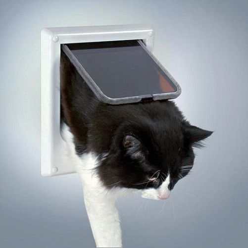 Дверца TRIXIE для кошки магнитная, 16,5х21,6 см