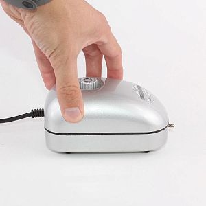 Компрессор аквариумный Hailea Super silent power 9601, с регулятором потока, 2 Вт, 3.2 л/мин